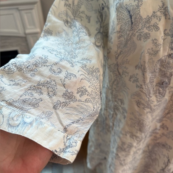 Made in Germany 100% Line. Floral Button-Up Shirt Dress - Picture 3 of 5